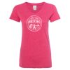 Women’s Glitter V-Neck T-Shirt Thumbnail